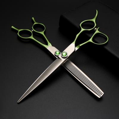 FC-01-A 9CR/440C/VG10 Dog Grooming Scissors Dog Hair Thinning Shears