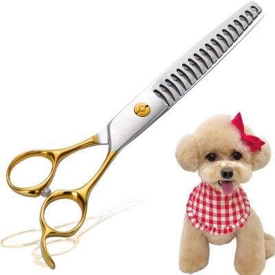 FO-01-D 9CR/440C/VG10 Dog Grooming Scissors Dog Hair Thinning Shears 