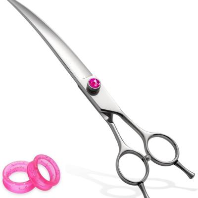 FO-02-B 9CR/440C/VG10 Dog Grooming Scissors Dog Hair Thinning Shears