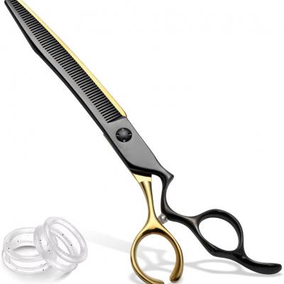 FO-04-C 9CR/440C/VG10 Dog Grooming Scissors Dog Hair Thinning Shears