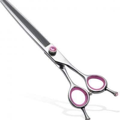 FO-14-C 9CR/440C/VG10 Dog Grooming Scissors Dog Hair Thinning Shears