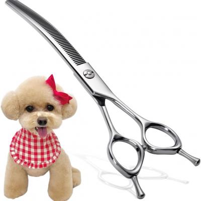 FO-22-E 9CR/440C/VG10 Dog Grooming Scissors Dog Hair Thinning Shears