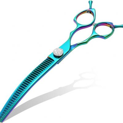 FO-29-E 9CR/440C/VG10 Dog Grooming Scissors Dog Hair Thinning Shears