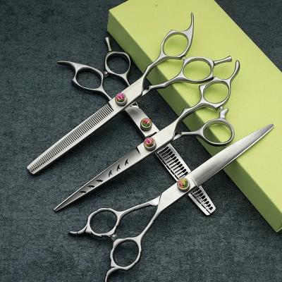 FC-05 9CR/440C/VG10 Dog Grooming Scissors Dog Hair Thinning Shears