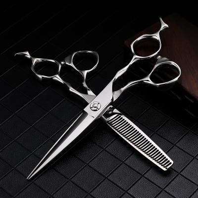 ZD-21 440C 6Inch Hair Cutting Scissors Thinning Shears