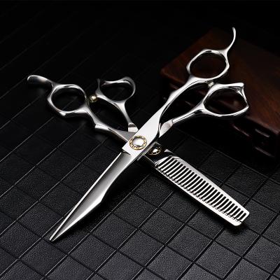 ZD-24 440C 6Inch Hair Cutting Scissors Thinning Shears