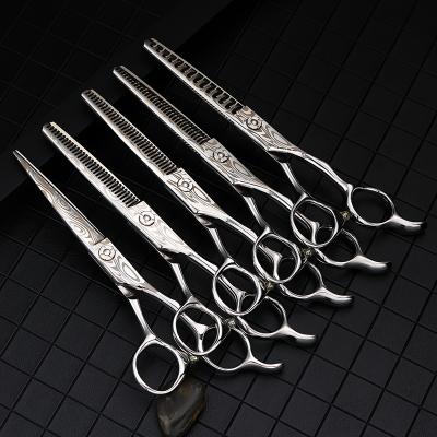 ZD-26 440C 6Inch Hair Cutting Scissors Thinning Shears